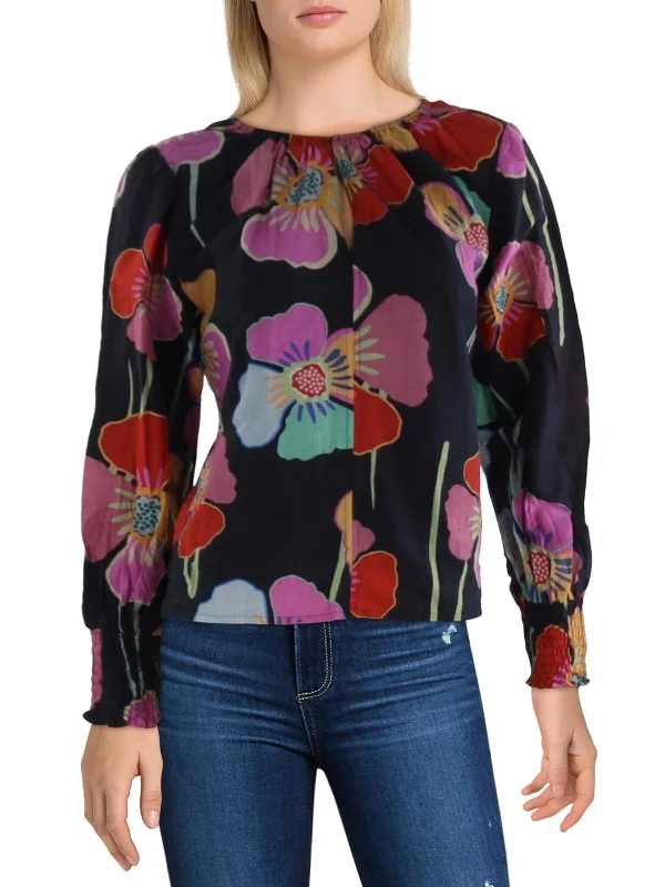 Womens V Neck Floral Blouse Must-Have Styles