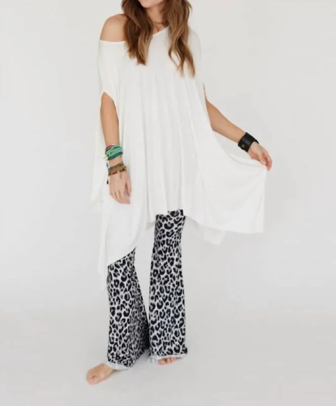 Wren Tunic Top In Ivory Trend Leading Collection