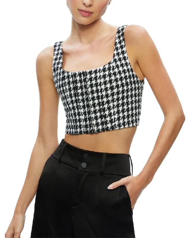 alice + olivia Breslin Boned Corset Top Must Haves