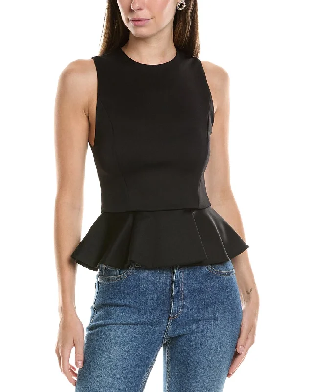 alice + olivia Poppy Peplum Top Inspired By You, Designed For You