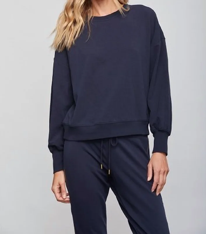 Amara Pullover In Navy Seasonal Style Discounts