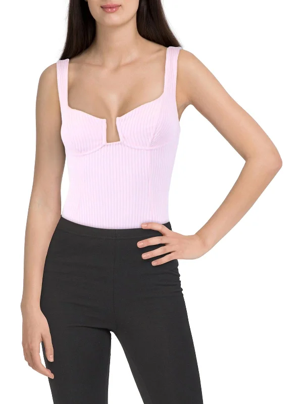 Aria Womens Polyester Bodysuit Quick Grab Deals