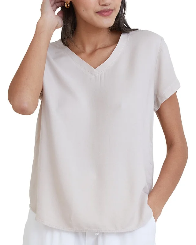 Bella Dahl V-Neck T-Shirt Dreamy Draping