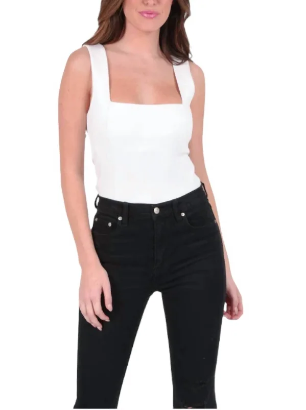 Blair Bodysuit In Ponte Stylish Savings