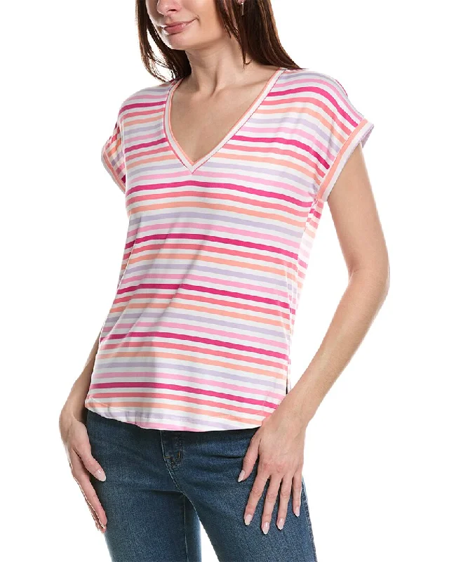 Bobeau Butter V-Neck T-Shirt Hot Styles