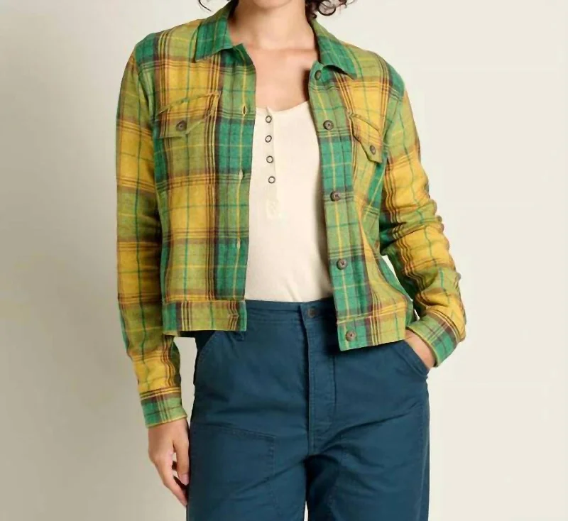 Bodie Shirt Jacket In Jadeite Save Big