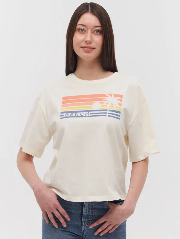 Bray Sunset Graphic T-Shirt Elegant Attire