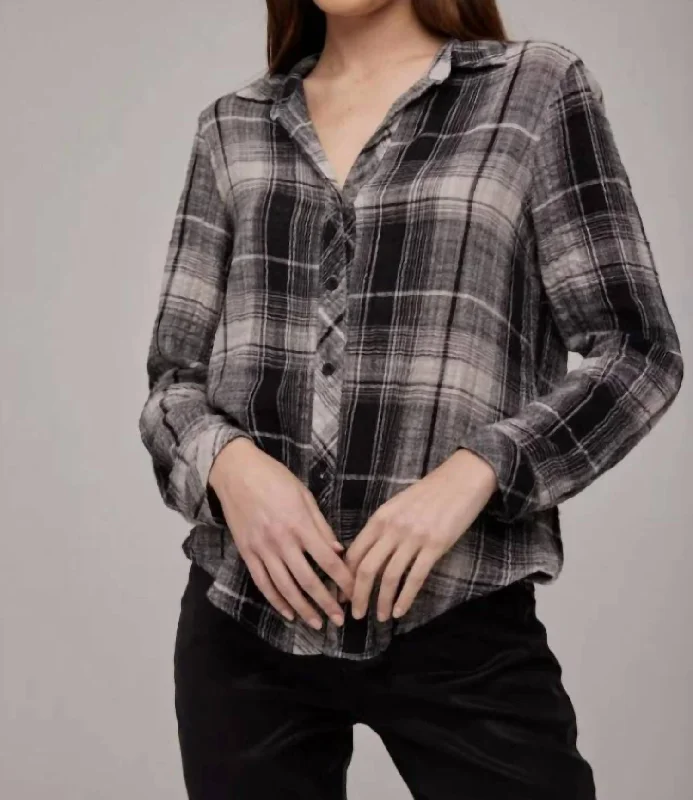 Classic Button Down In High Desert Plaid Fashion Sale