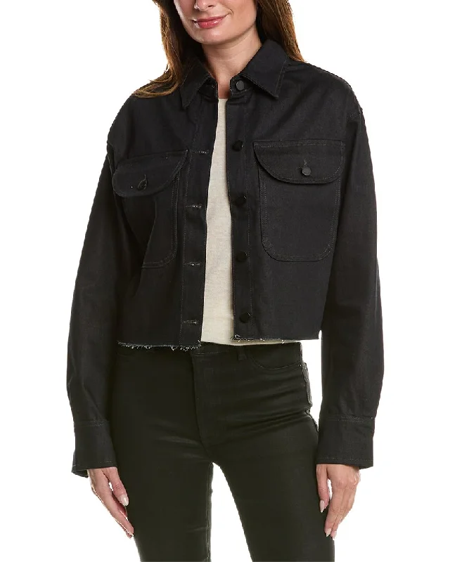 DL1961 Faye Cropped Jacket Season Appropriate Women's Collection