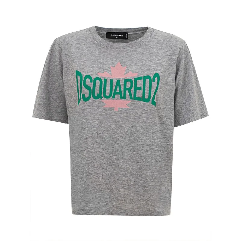 Dsqua² Chic  Cotton Tee for the Modern Women's Woman Discover Now