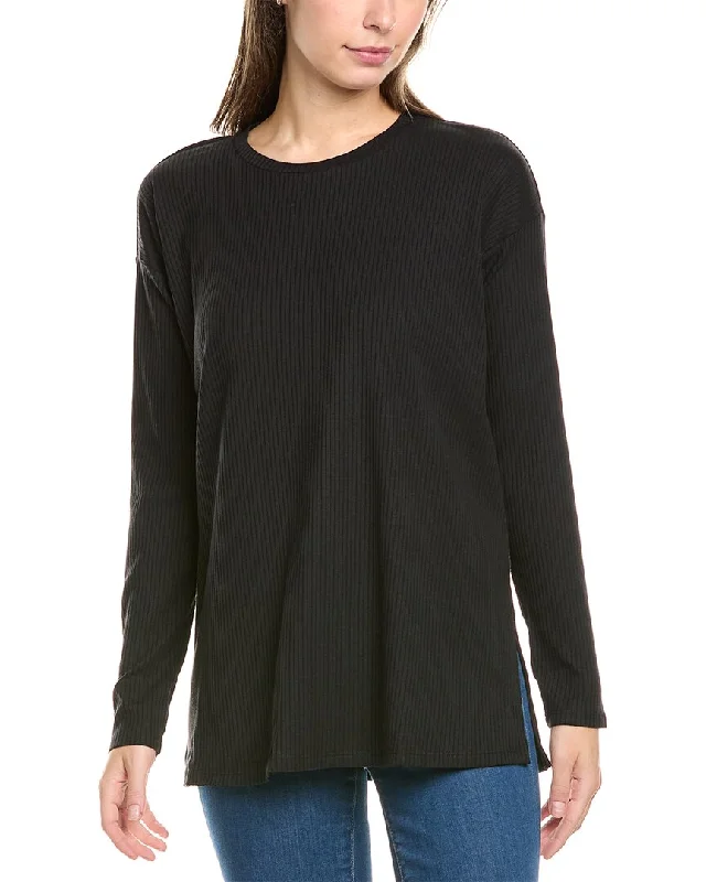 EILEEN FISHER Crewneck Box Top Quick Grab Deals