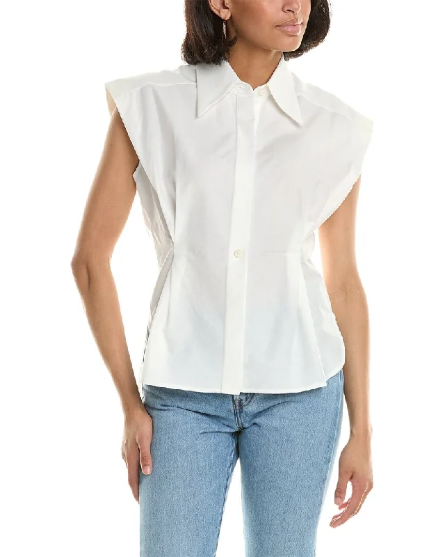 Equipment Silk-Blend Top Timeless Elegant