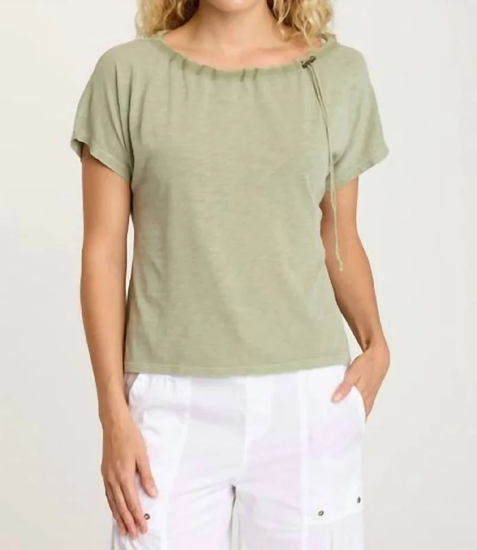 Exelda Tee In Limescent From Casual To Classy