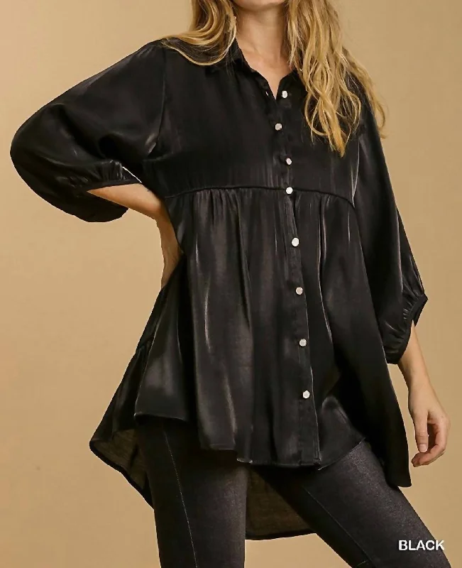 Help Yourself Tunic In Black Quick Grab Deals