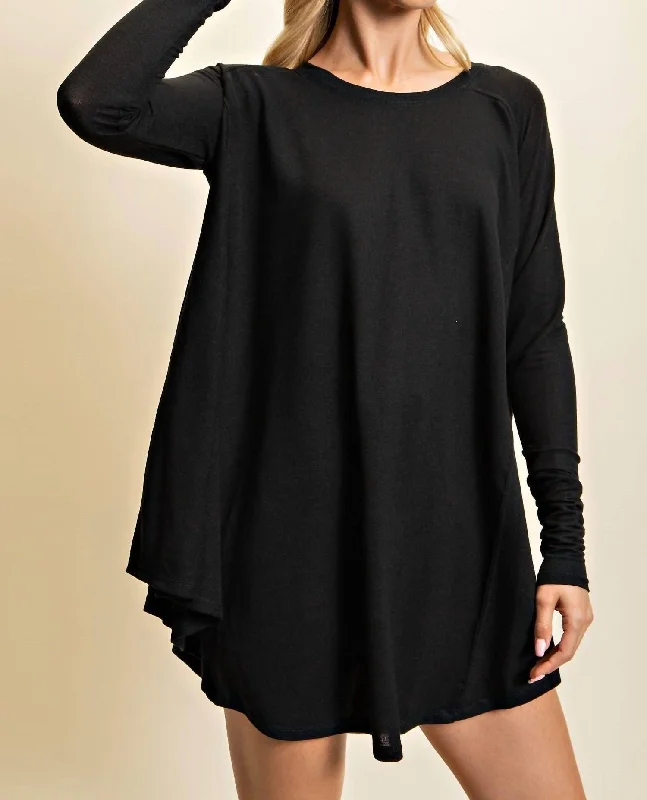 I Know It Can Be Done Tunic In Black Trending Items