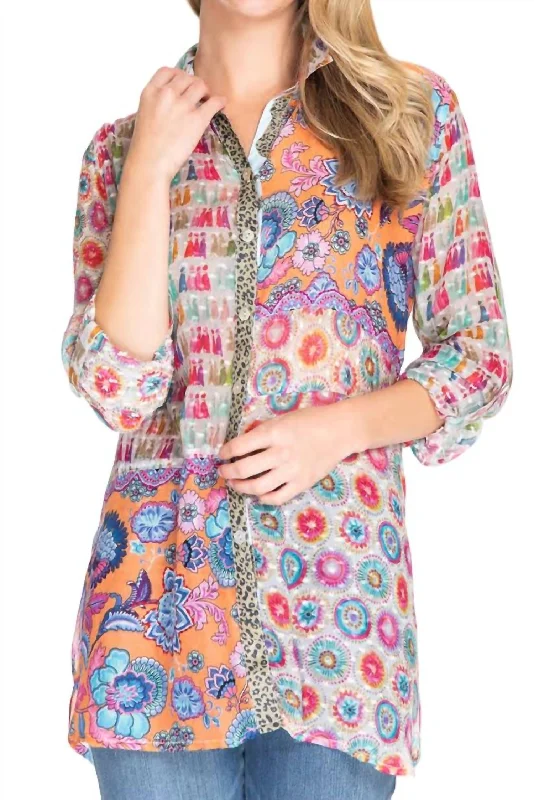 I Swear Tunic In Multi Casual Chic Clothing