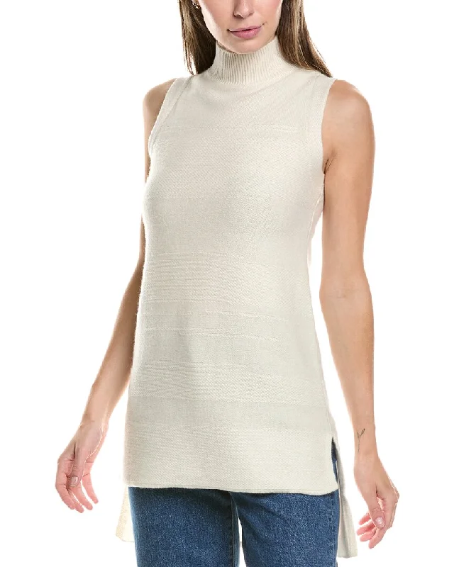 InCashmere Cashmere Sweater Tunic Essentials On Sale