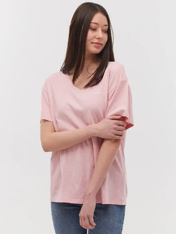 Ixia V-Neck T-Shirt Trendy Women's Wear