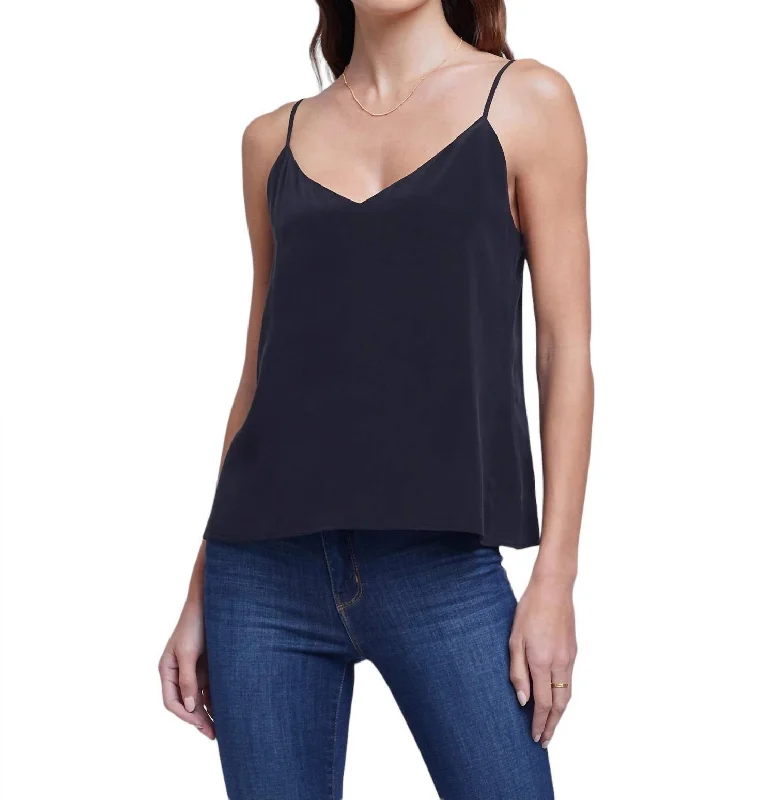 Jane Camisole Tank In Black Season Appropriate Women's Collection