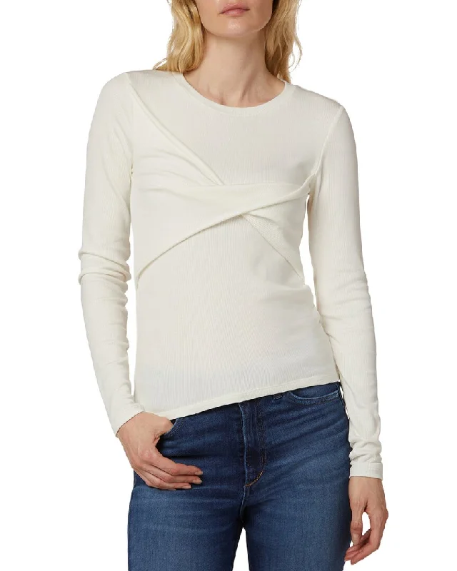 JOE’S Jeans Ellie Twist Front Top Elegant Ensemble