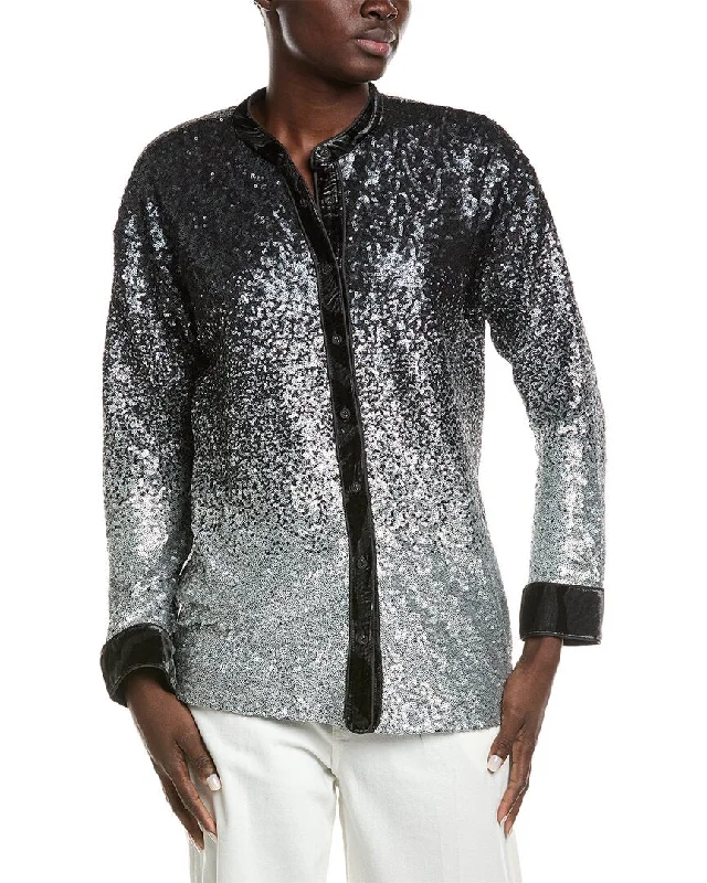 Johnny Was Sequin Button Up Shirt Father's Day Deals