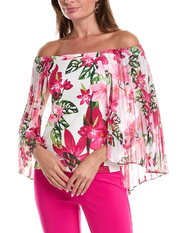 Joseph Ribkoff Off-The-Shoulder Top Big Savings On Minimalist Office Styles