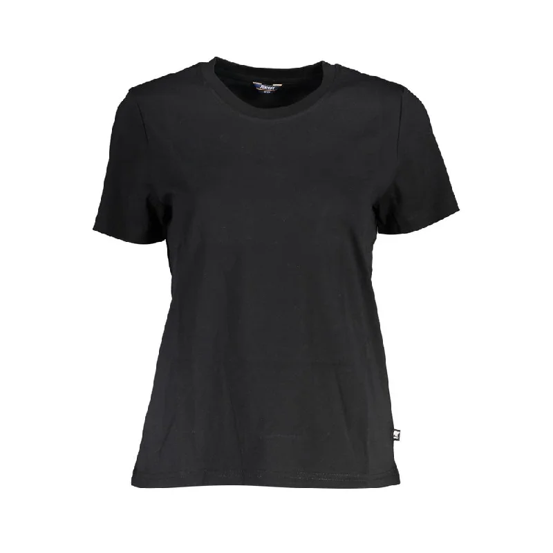 K-WAY  Cotton Tops & Women's T-Shirt Elegant Contour