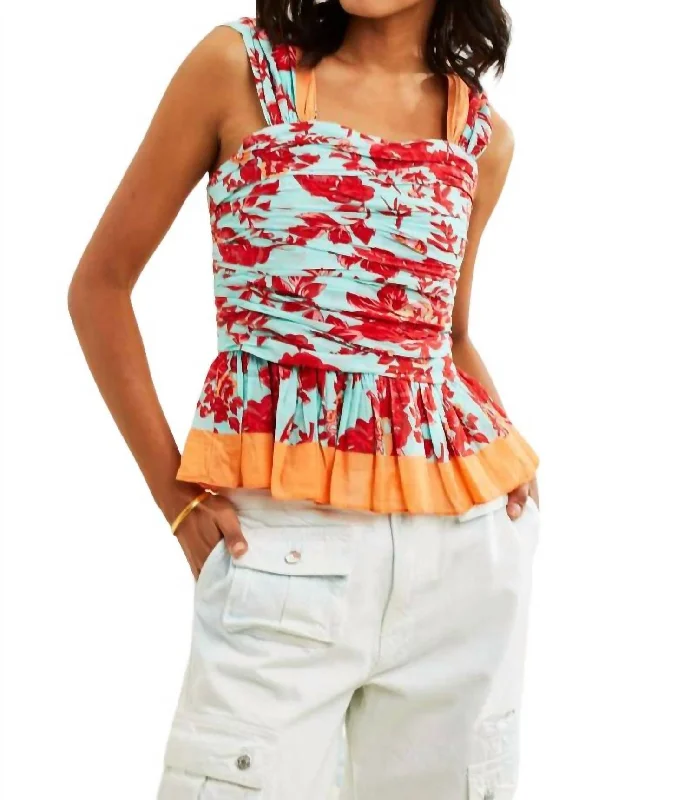 Kendra Top In Vita Floral Evening Looks