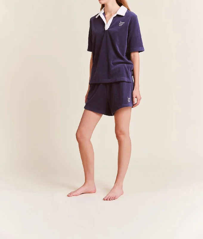 Lani Polo In Navy Classic Women's Fashion