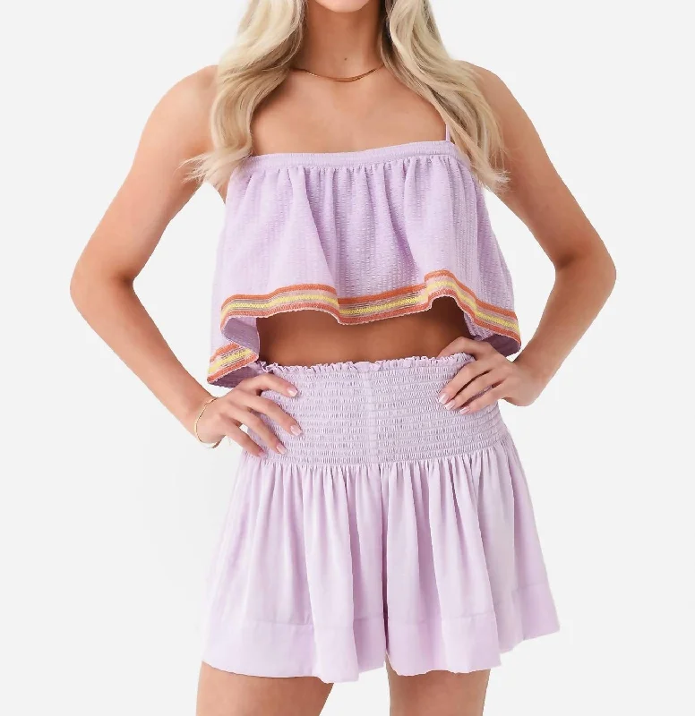 Lola Top In Purple Royale Lighten Up With Nordic Styles