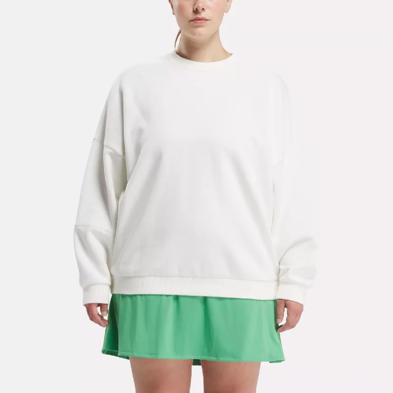 Lux Oversized Crew (Plus Size) Effortless Grace