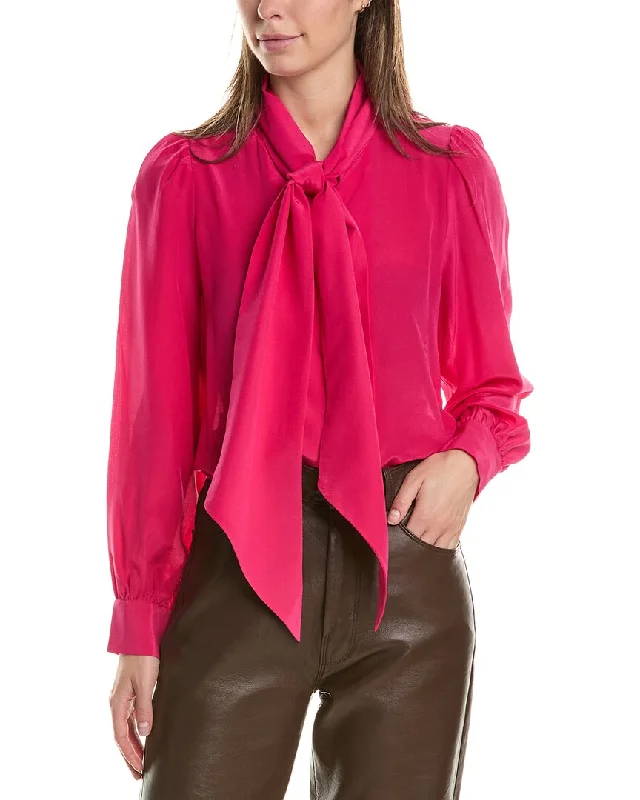 Marie Oliver Felix Silk Blouse Luxe Women's Apparel