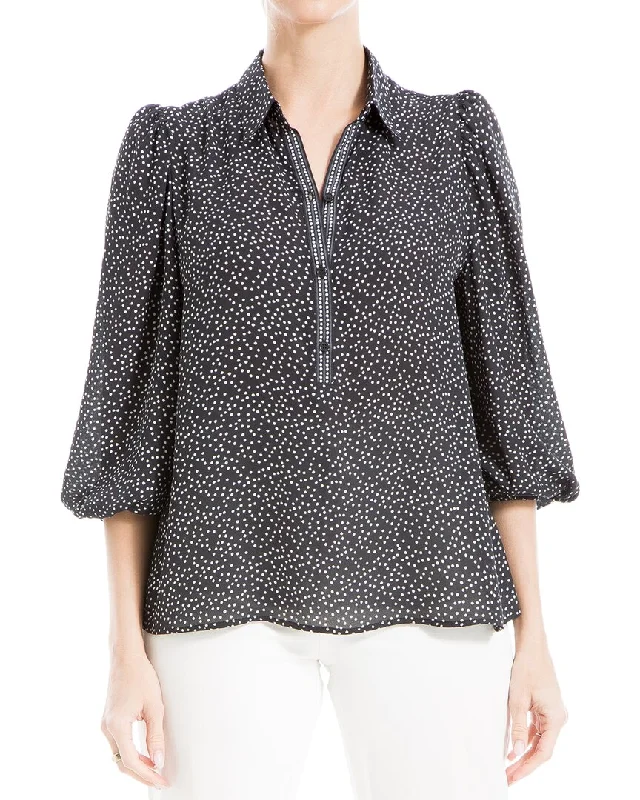 Max Studio 3/4 Sleeve Blouse Discover Promotions