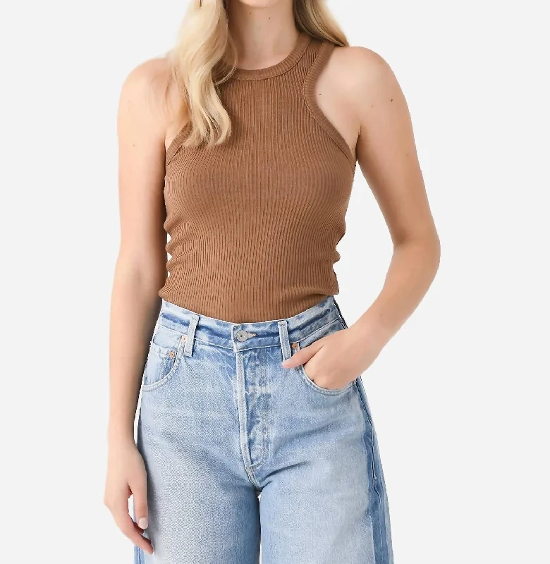 Melrose Tank In Honey Durable Fashion Picks