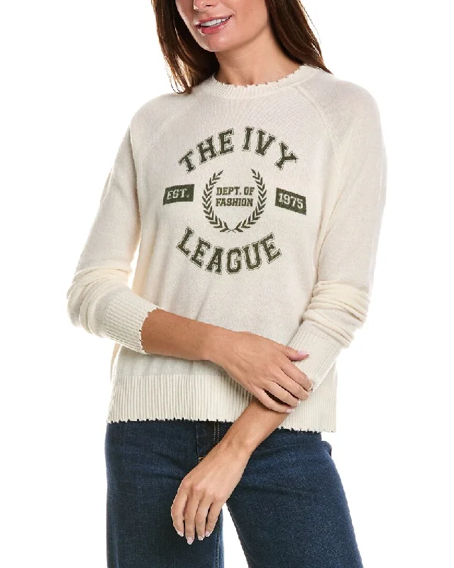 Minnie Rose Ivy League Cashmere Sweatshirt Fashion Essentials