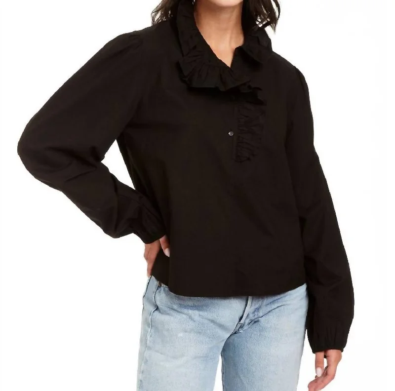 Nicola Top In Black Limited Time Deal