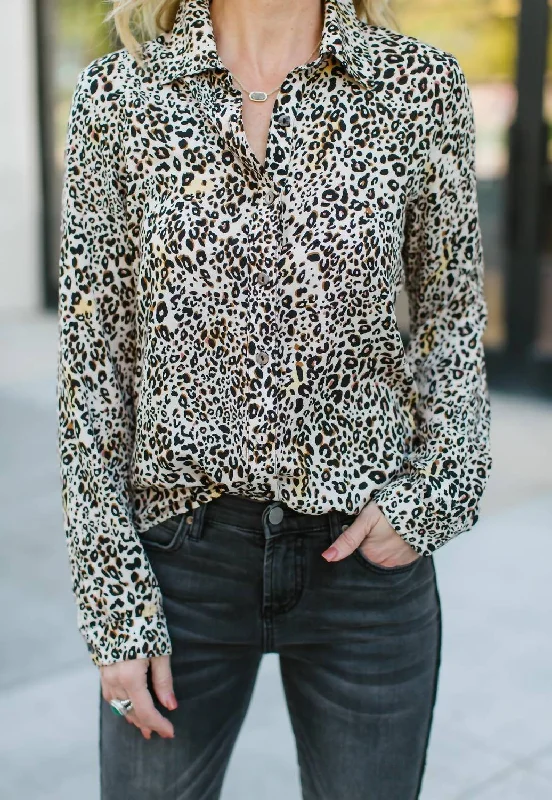 Panther Leopard Printed Blouse Great Deals On Ethnic Cultural Wear