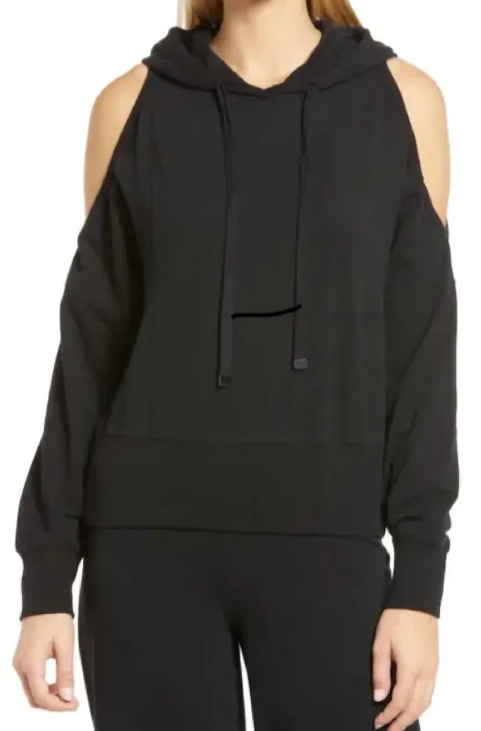 Peyton Hoodie In Black Crazy Price Slashing