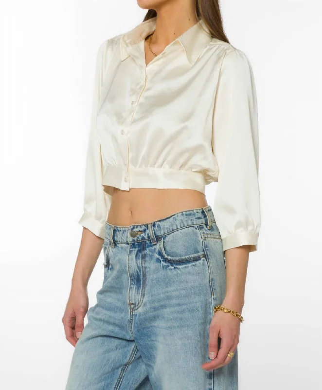 Rosie Blouse In Cloud Fast Fashion Favorites