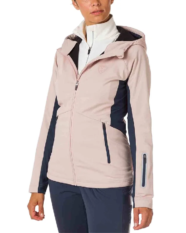 Rossignol Softshell Hoodie Jacket Luxury Fashion