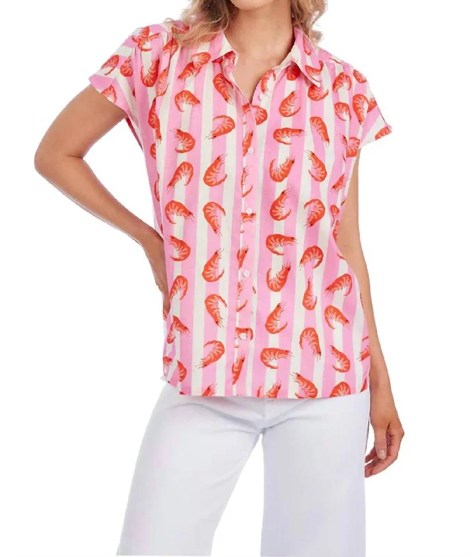 Scout Top In Shrimp Cocktail Day To Night Styles