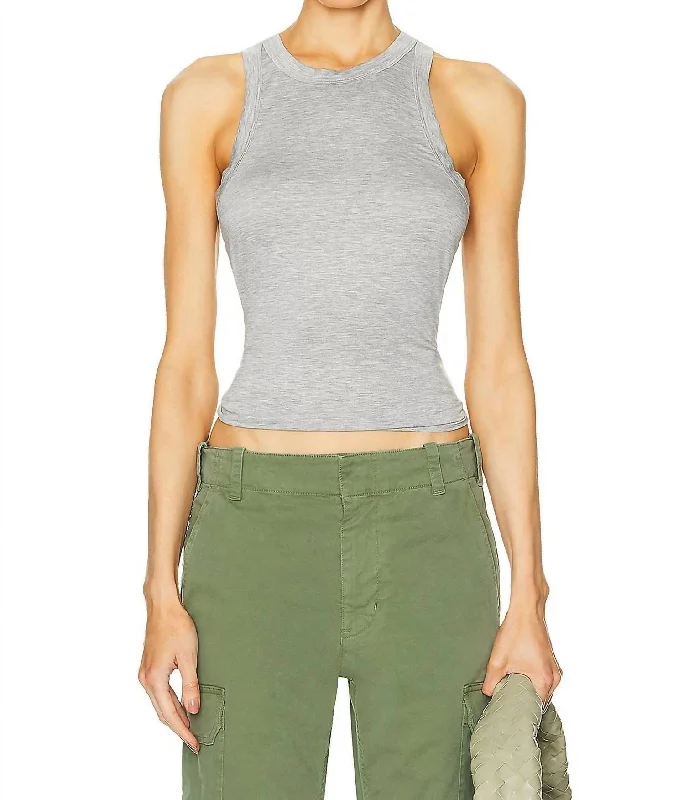 Shanah Tank In Heather Grey Comfort Centric Apparel