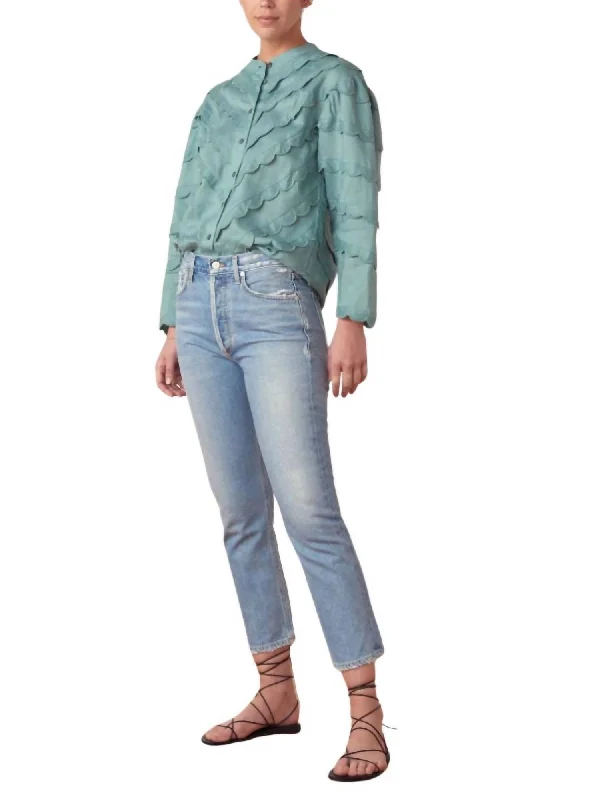 Shannon Blouse In Sky Best Sellers