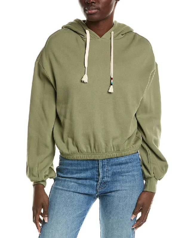 Sol Angeles Billow Crop Hoodie Spring Fashion