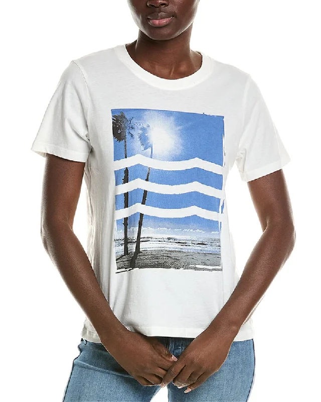 Sol Angeles Cali Waves Crew T-Shirt Exquisite Women's Wear Sale