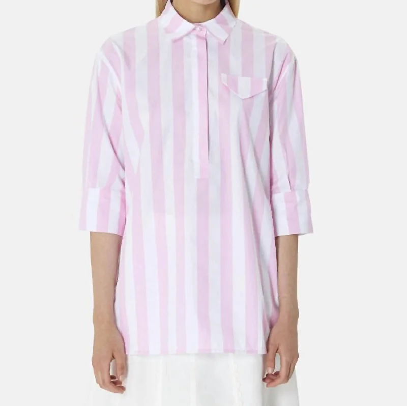 Tallulah Blouse In Blush Women's Fashion Hotspots