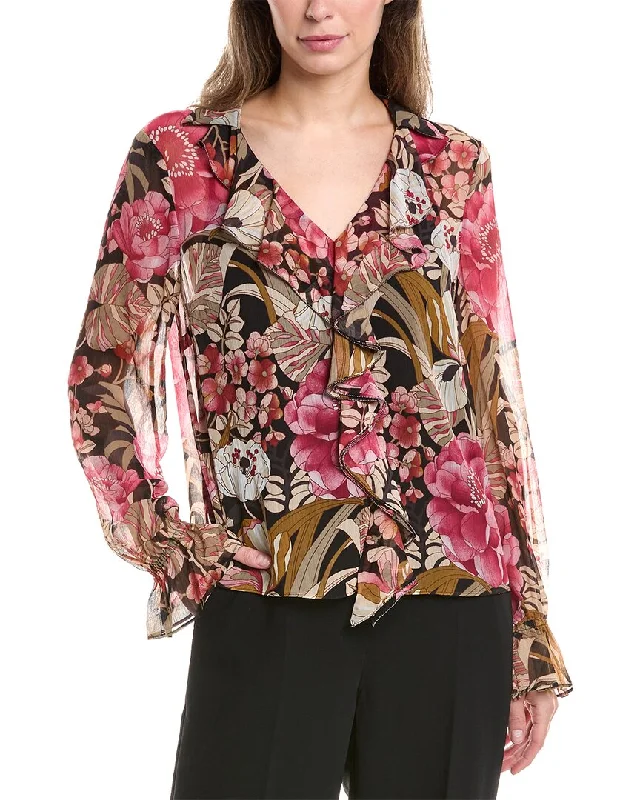 Ted Baker Ruffle Blouse Grab Romantic Date - Night Styles Now