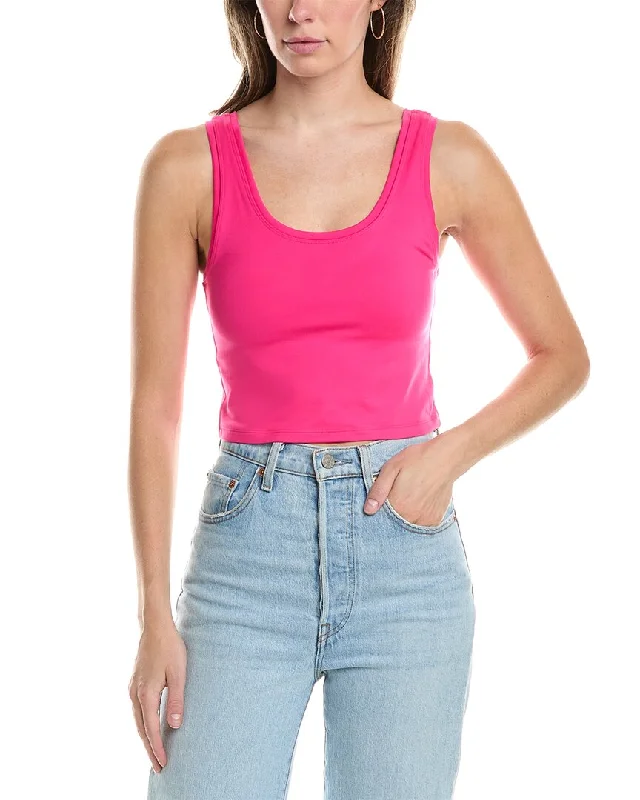 Terez TLC Printed Crop Top Seasonal Picks