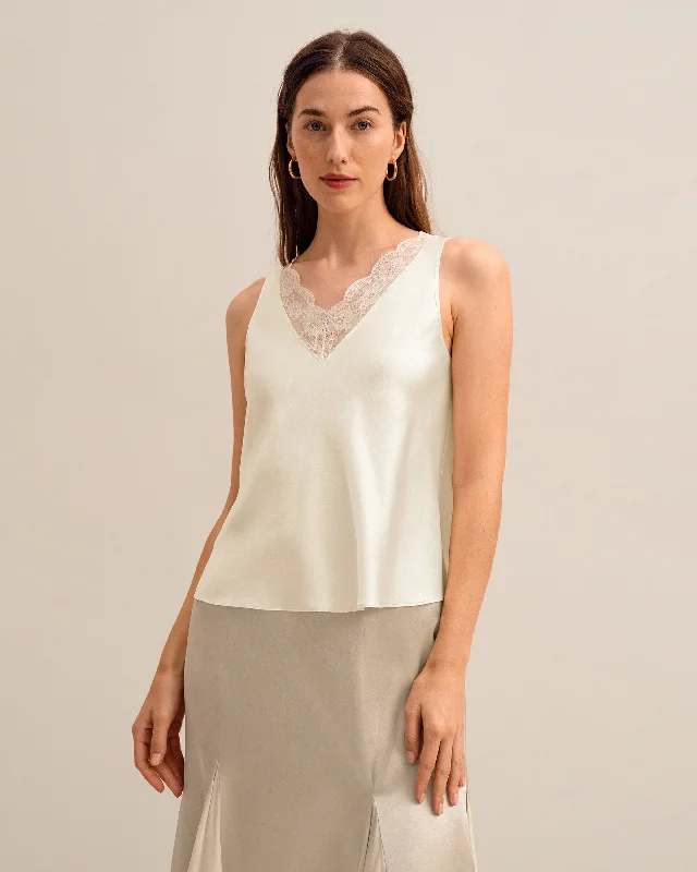 The Armeria Lace Tank for Women Elegant Style