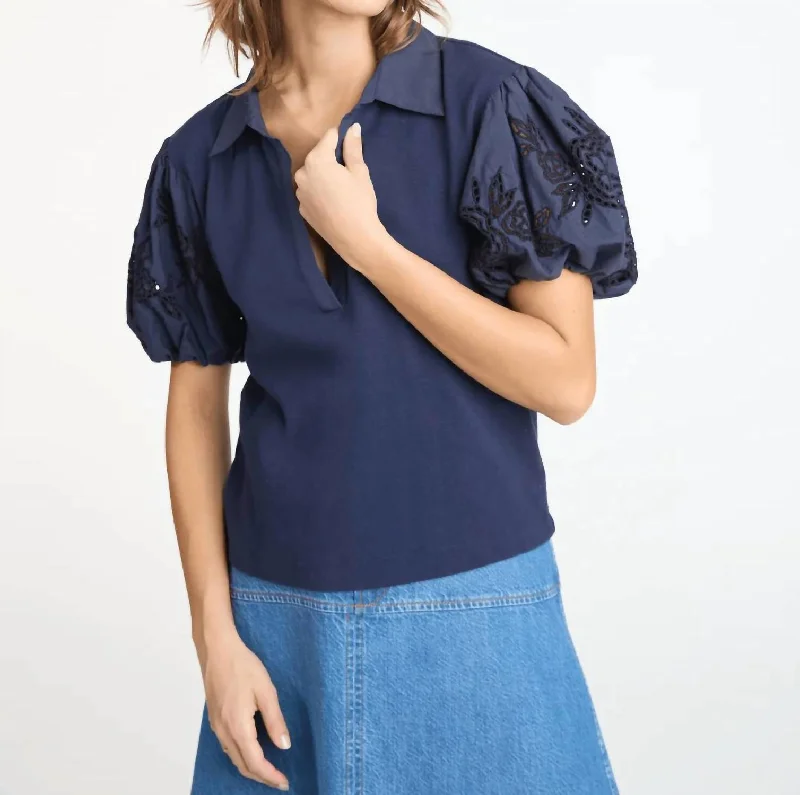 Tory Top In Maritime All Season Fashion Collection